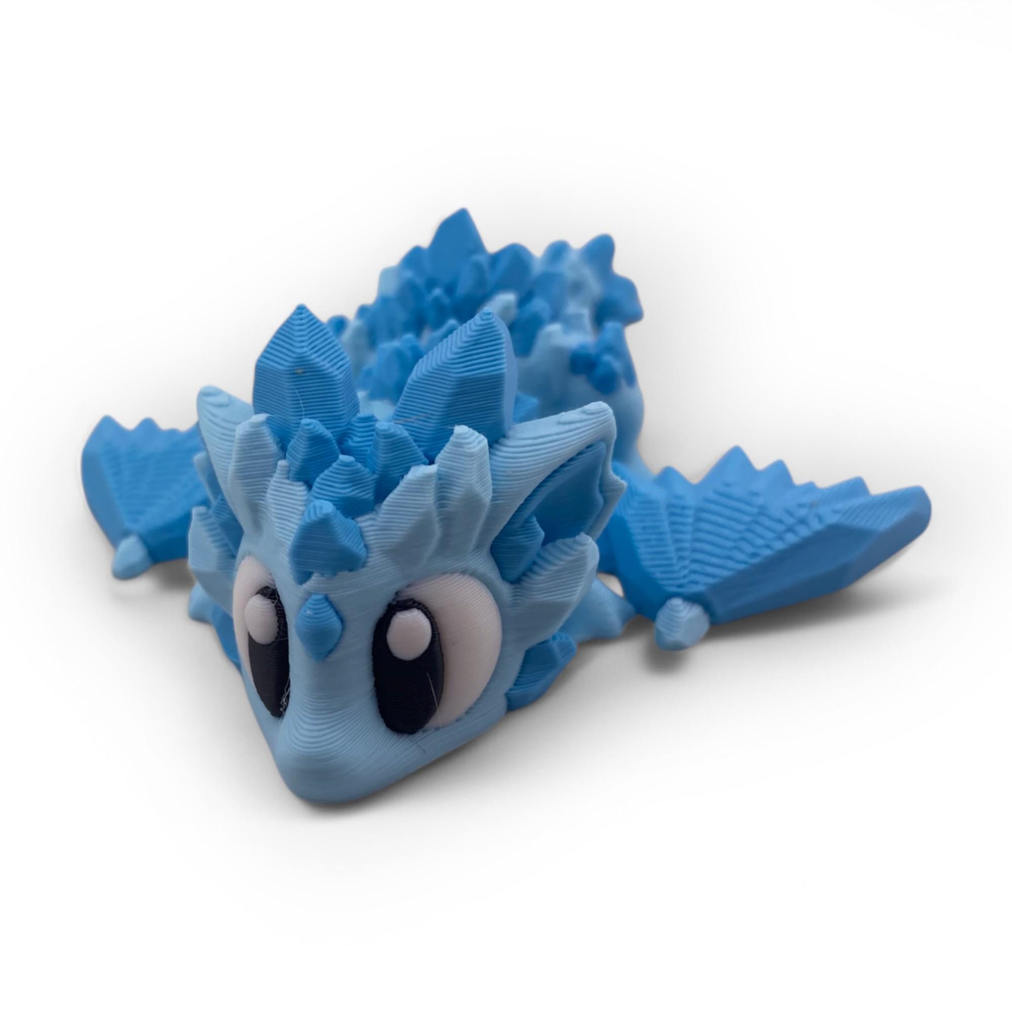 3D Printed Dragon Egg: Articulated Baby Dragon Surprise