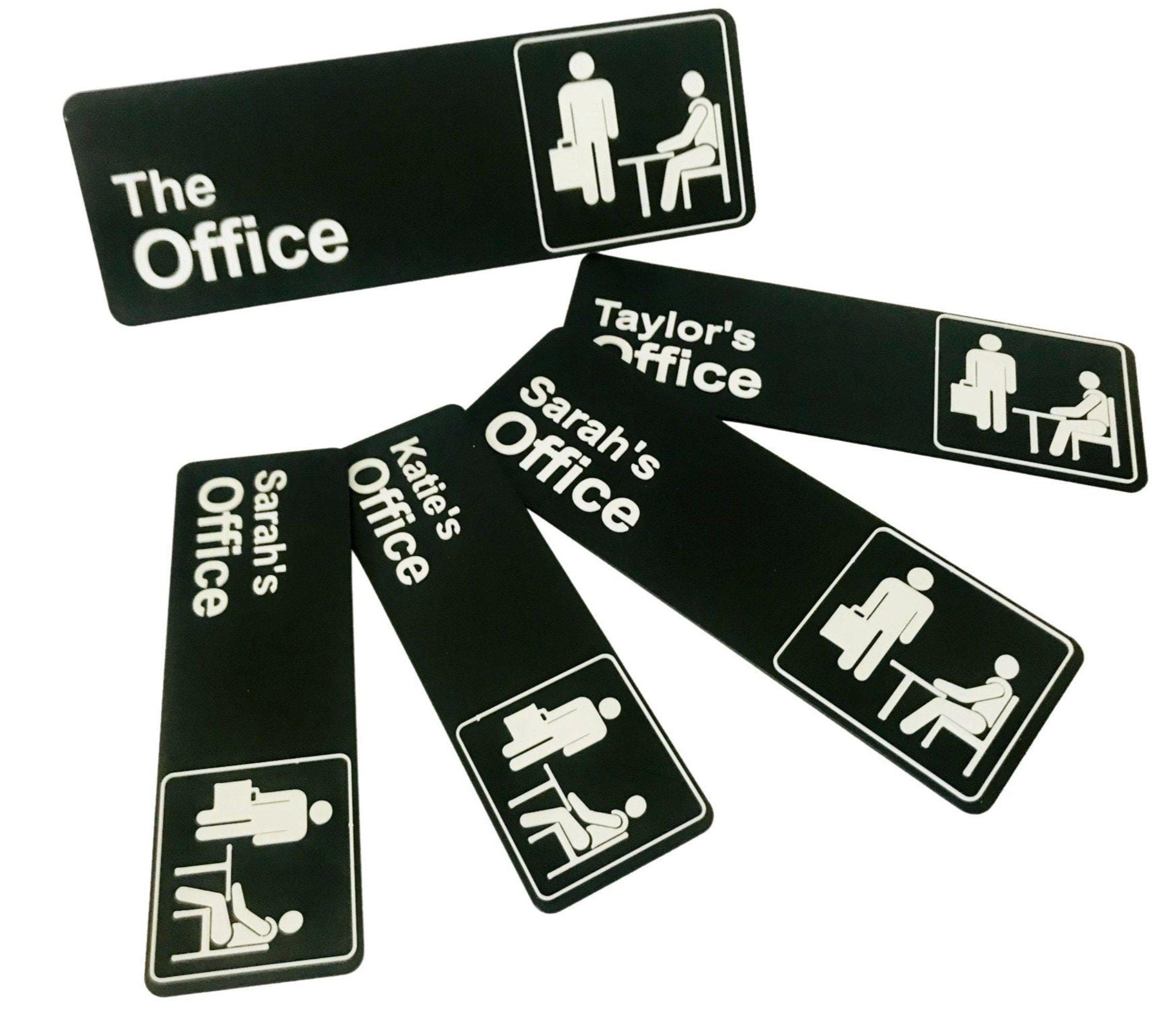 The Office Sign: Customizable 3D Printed TV Show Decor