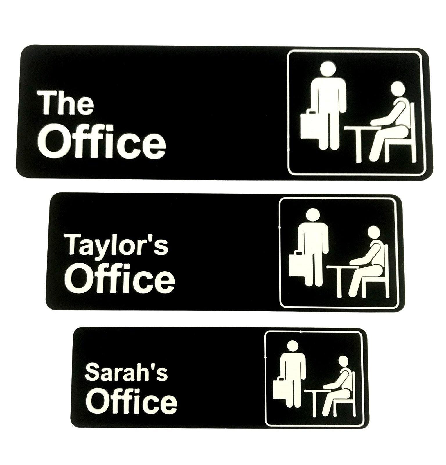 The Office Sign: Customizable 3D Printed TV Show Decor